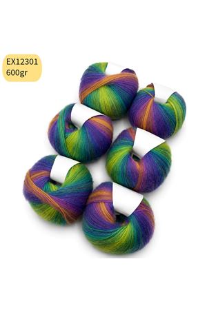 İhraç Fazlası 6'lı Paket 600 gr Angora Ebruli EX12301