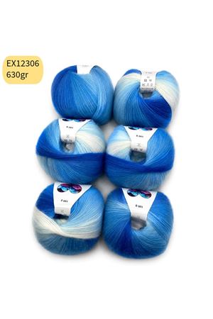 İhraç Fazlası 6'lı Paket 630 gr Angora Ebruli EX12306