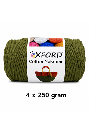 Cotton Makrome 4'lü Paket No:1188 Fıstık