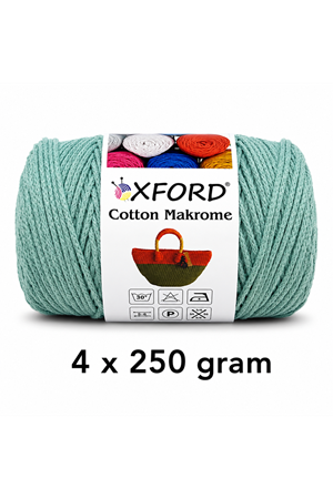 Cotton Makrome 4'lü Paket No:1224 Bebe Yeşil
