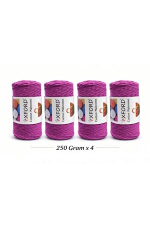Cotton Makrome 4'lü Paket No:048 Violet