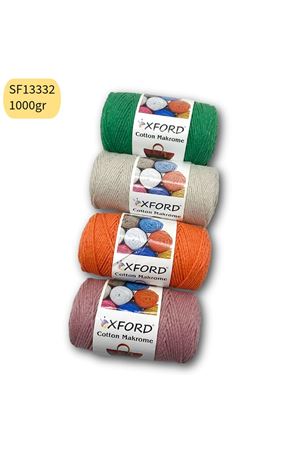 Stok Fazlası 1000gr Cotton Makrome Mix SF3332