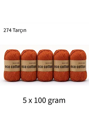 5'li Paket Eco Cotton 100gr-200m No:274 Tarçın