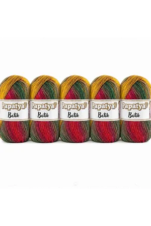 Papatya Batik Akrilik 5'li Paket 554-34