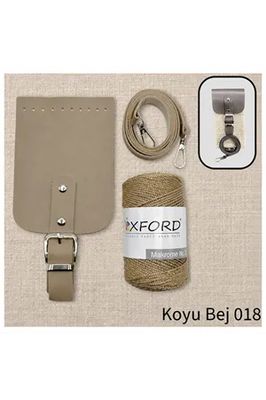 Telefon Çantası Seti 18 Koyu Bej
