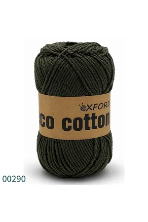 Eco Cotton 100 gram - 00290 Haki Yeşil