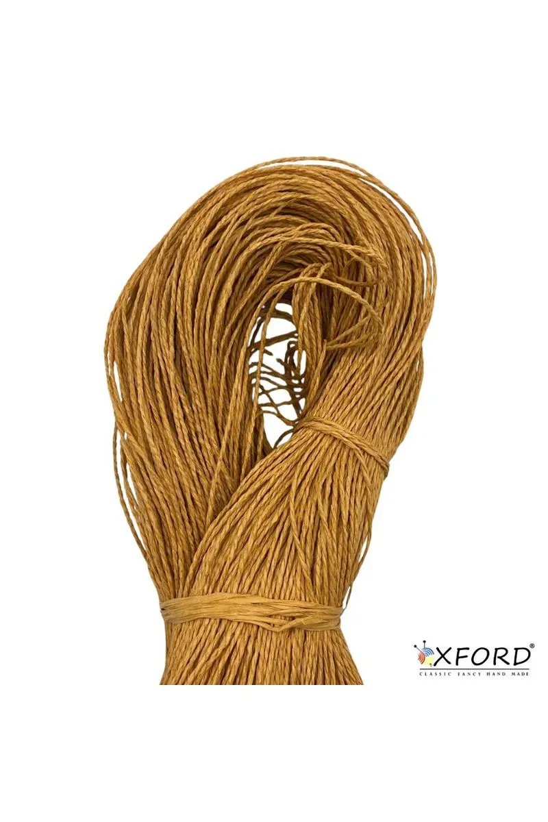 Karamel Rengi Çile Kağıt İp 500 Gram