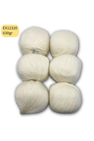 İhraç Fazlası 6'lı Paket 630 gr Angora Ekru EX12320