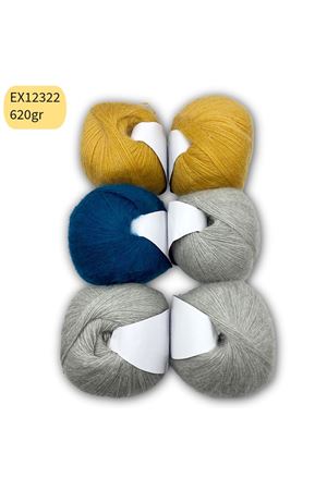 İhraç Fazlası 6'lı Paket 620 gr Angora Mix EX12322