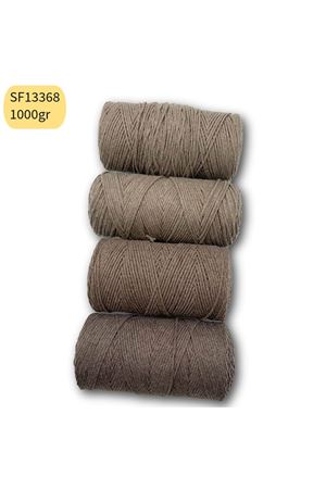Stok Fazlası 1000gr Cotton Makrome Kahve Mix SF13368