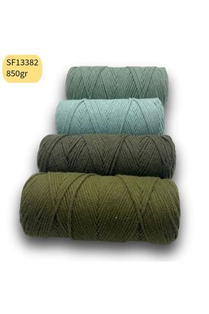 Stok Fazlası 850gr Cotton Makrome Mix SF13382