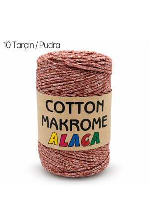 Cotton Makrome Alaca 10 Tarçın / Pudra