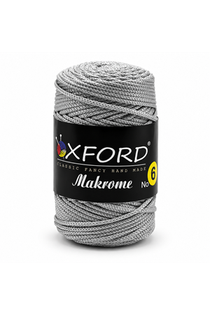 Oxford 6 No Makrome 200 gram - 34 Açık Gri