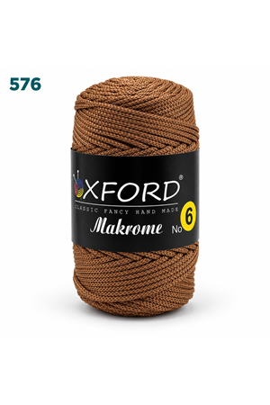 Oxford 6 No Makrome 200 Gram - 576 Kızıl Kahve