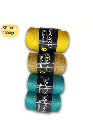 Stok Fazlası 1000 gram PP No:6 Makrome Mix SF13411