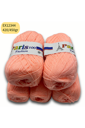 İhraç Fazlası 5'li Paket 420/450 gr Lif İpi Yavruağzı EX12344