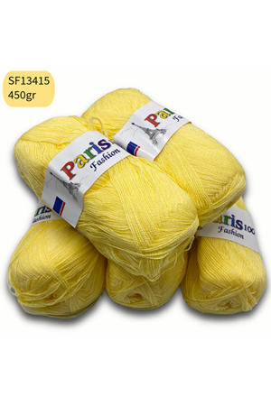 İhraç Fazlası 5'li Paket 450 gr Lif İpi Sarı SF13415