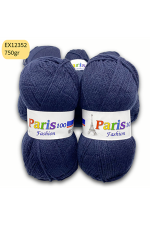 İhraç Fazlası 5'li Paket 750 gr Akrilik Lacivert EX12352