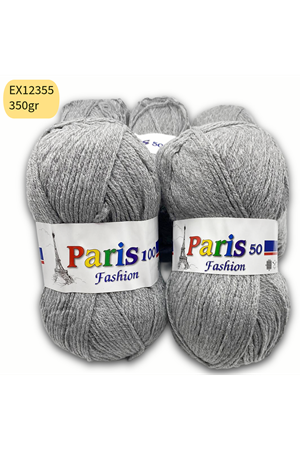 İhraç Fazlası 5'li Paket 350 gr Akrilik Gri EX12355