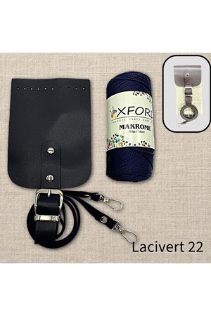 Telefon Çantası Seti 22 Lacivert 