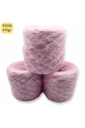 El Sarımı Özel Karışım 470gr Angora ve Yün ES206