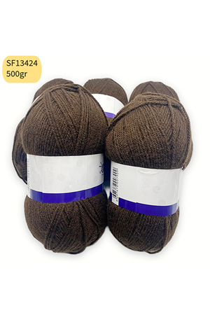 İhraç Fazlası 5'li Paket 500 gr Akrilik Kahve SF13424
