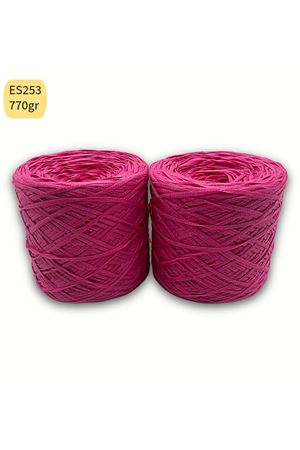 El Sarımı Özel Karışım 770gr Pamuk Ribbon Fuşya ES253