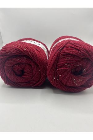İhrac Fazlası 2'li Paket 600 gr Tüy Detaylı Akrilik Bordo EX12362