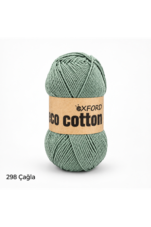 Eco Cotton 100 gram - 298 Çağla Yeşili