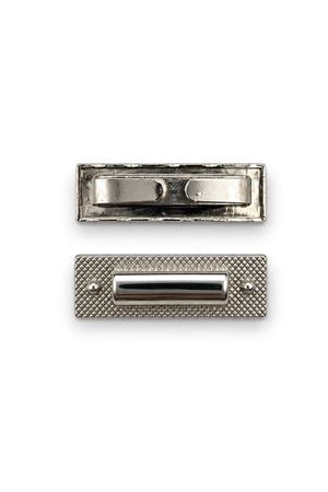 Çanta Aksesuarı 4 x 2 cm Metal Gümüş Renk 01