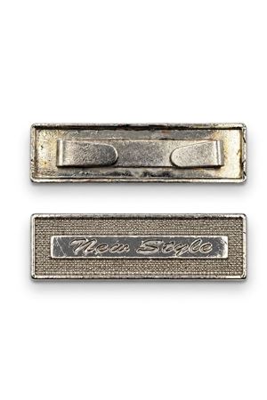Çanta Aksesuarı 5 x 1 cm Metal Gümüş Renk 08