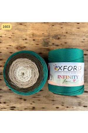 Oxford Infinity Love No:6 Renk Geçişli Makrome Çanta İpi 750 Gram - 1603