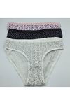 Üçlü Kadın Slip S-M Beden