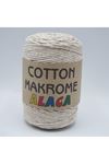 Cotton Makrome Alaca 06 Nohut / Beyaz