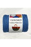 Cotton Makrome 1032 Koyu Gökmavisi