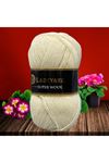 Lady Yarn Super Wool NW002 Koyu Krem