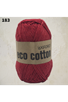 Eco Cotton 100 gram - 00183 Canlı Kırmızı
