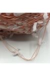 Outlet 5'Li Paket Kartaneli İnce Ev Tekstili İçin İp Somon 1216