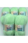 Outlet 5'li Paket 520 gr Akrilik Bebe Yeşil 11380