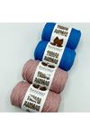 Stok Fazlası 5mm Tarama Makrome Mix 1030 Gram SF436