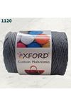 Cotton Makrome 1120 Koyu Gri