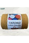 Cotton Makrome 1137 Koyu Sarı