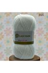 Lady Yarn Muffin 016 Beyaz