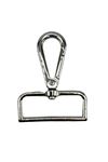 Metal Makrome Kancası 4 cm - Gümüş