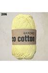 Eco Cotton 100 gram - 00206 Açık Sarı