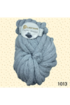 Lady Yarn Chunky Blanket 1013 Açık Gri