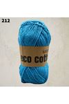 Eco Cotton 100 gram - 00212 Turkuaz Mavi