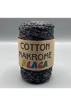 Cotton Makrome Alaca 09 Siyah/Gri