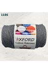 Cotton Makrome 1186 Koyu Gri