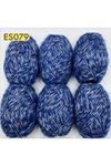 Stok Fazlası 6'lı Paket 500gr 3kat Angora Akrilik Sim Melanj ES079